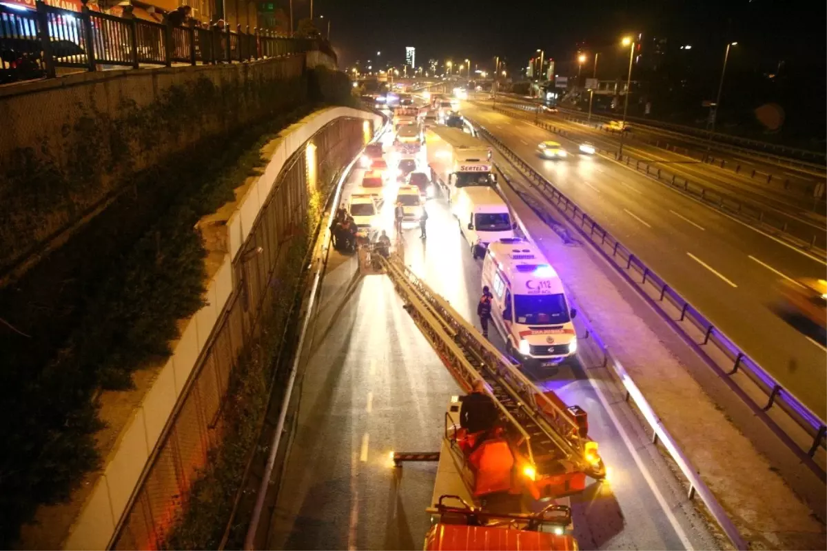 Örnektepe Köprüsü\'nde İntihar Girişimi