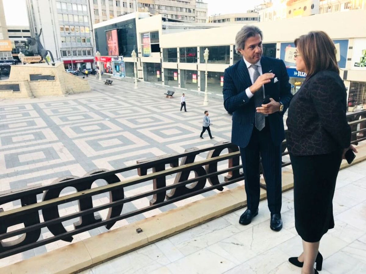 Şahin, Beyoğlu Belediye Başkanı Demircan\'a Kenti Tanıttı