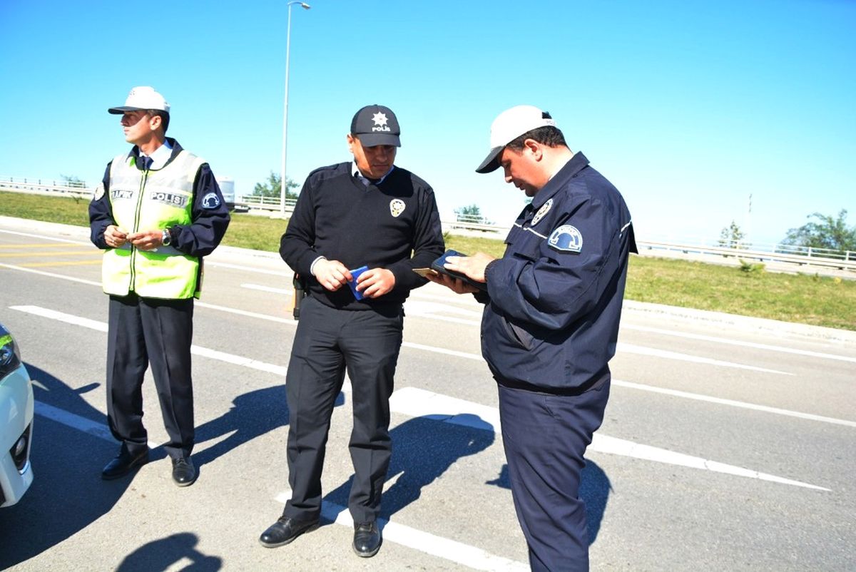 Sinop\'ta Trafik Denetimleri