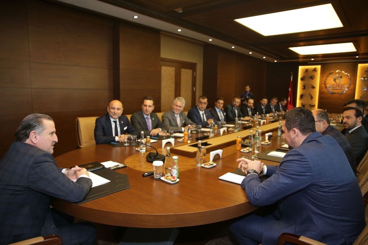 Tbf\'den Bakan Osman Aşkın Bak\'a Ziyaret