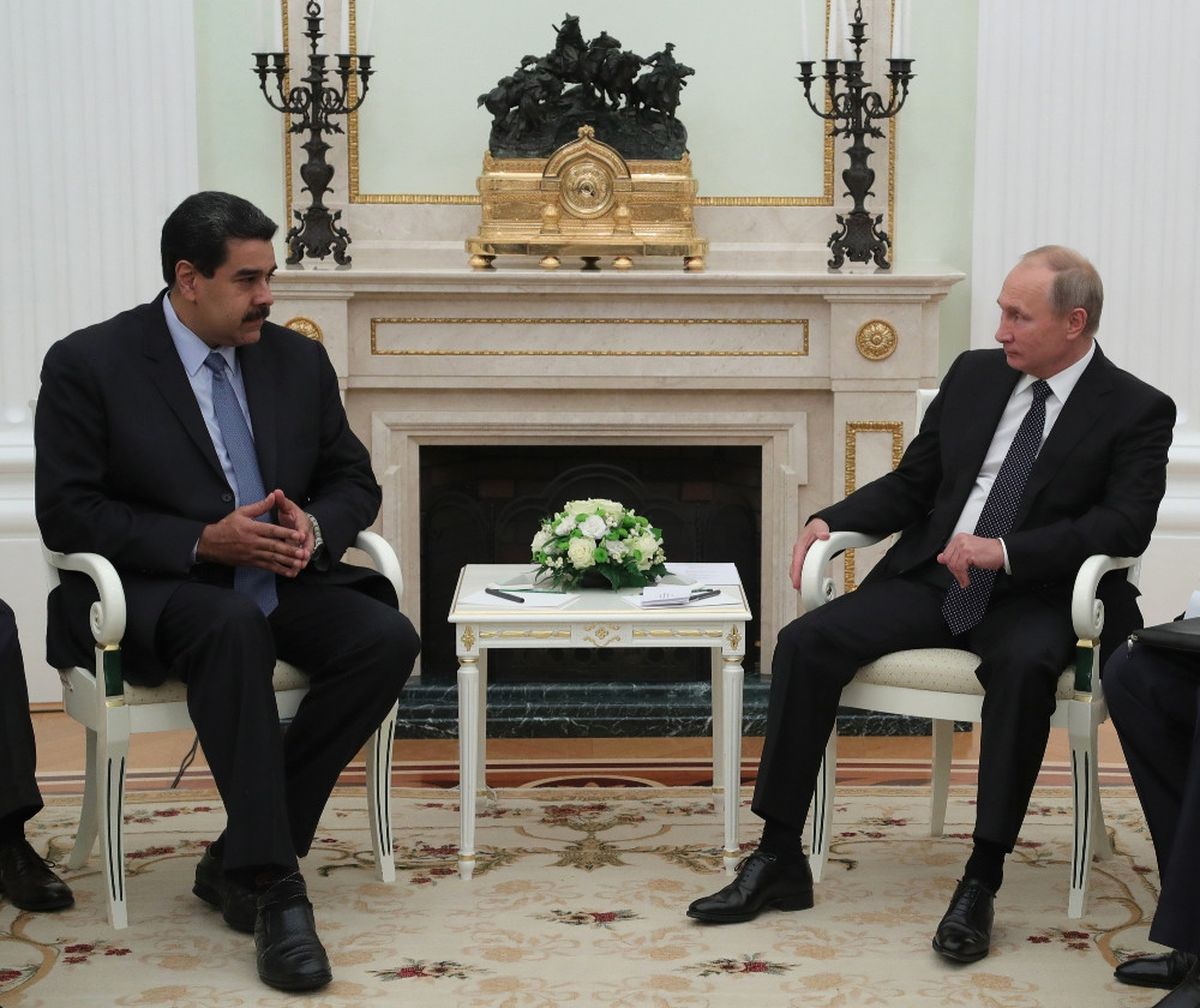 Venezuela Devlet Başkanı Maduro\'dan Putin\'e Teşekkür