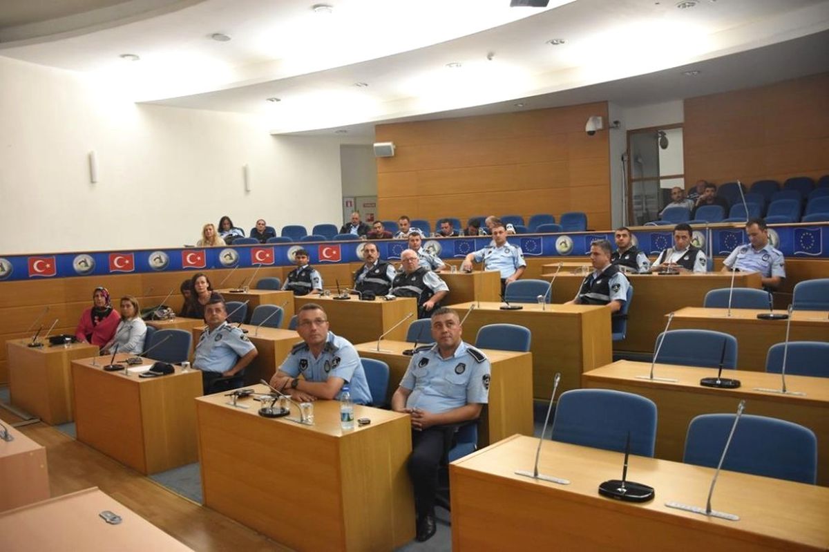 Zabıtalara Eğitim Verildi