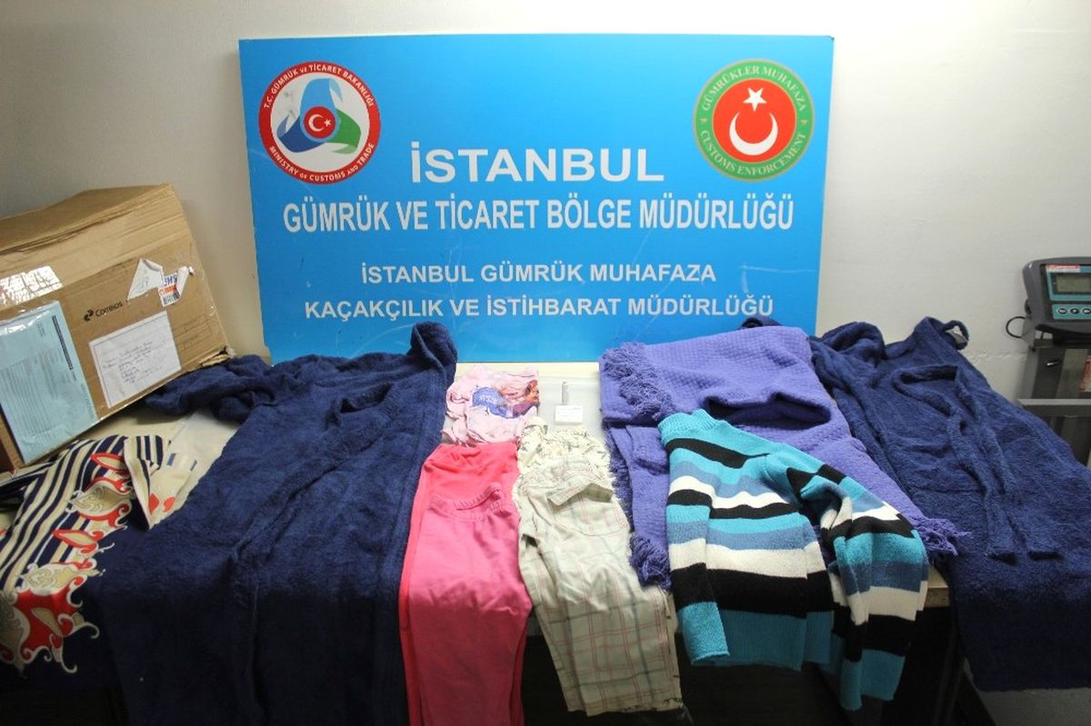 26 Kilo Kokaini Çocuk Kıyafetlerine Emdirmişler