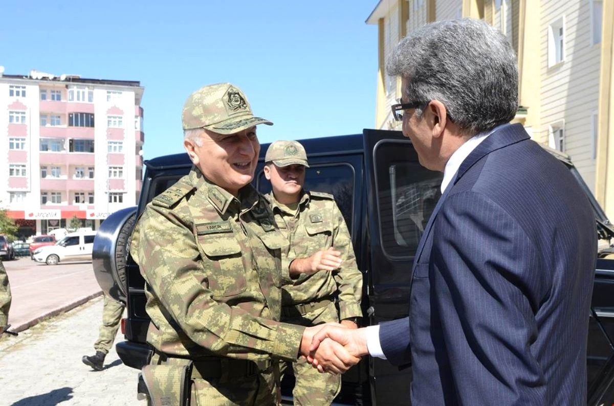 9\'ncu Kolordu Komutanı Korgeneral Tarçın\'dan Vali Bilmez\'e Ziyaret