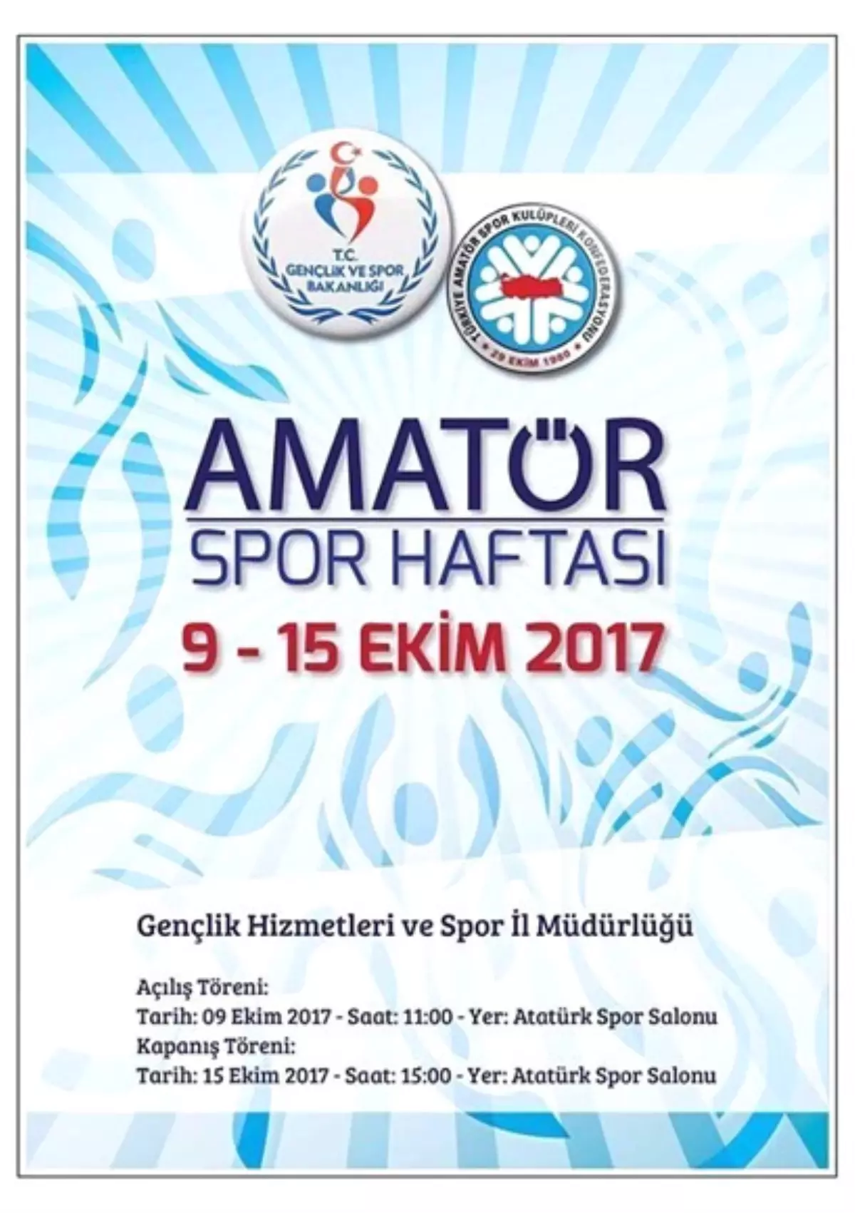 Amatör Spor Haftası Başlıyor