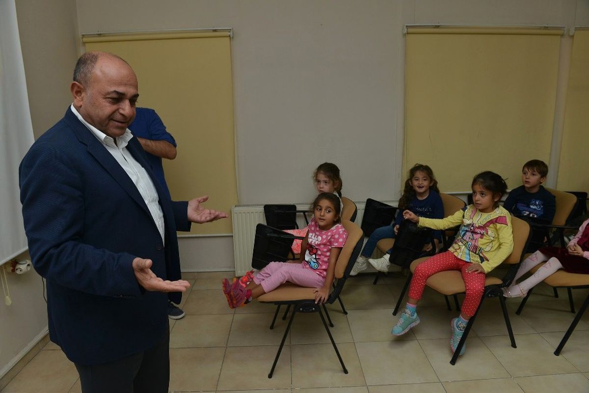 Başkan Arslan Miniklere Hayvan Sevgisini Anlattı