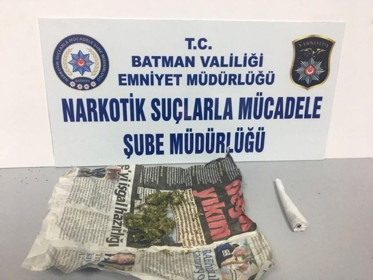 Batman\'da Uyuşturucu Operasyonu