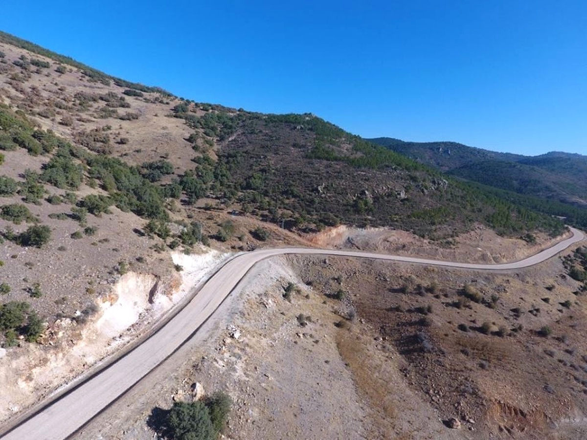Beyşehir\'in Damla Yaylası Yolu Asfaltlandı