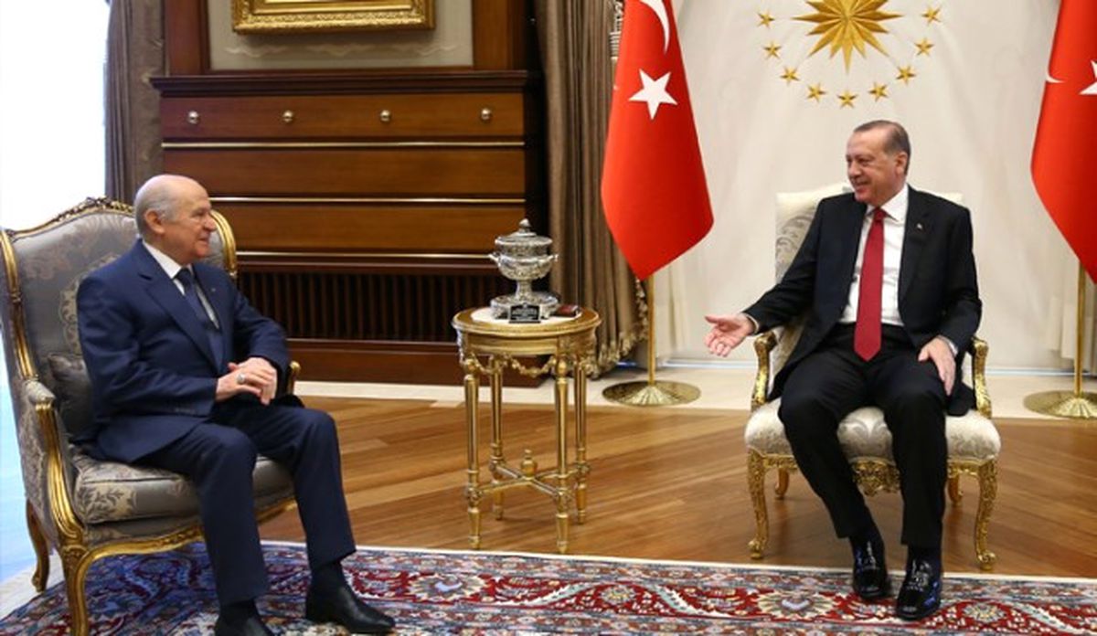 Cumhurbaşkanı Erdoğan, MHP Lideri Bahçeli\'yi Kabul Etti