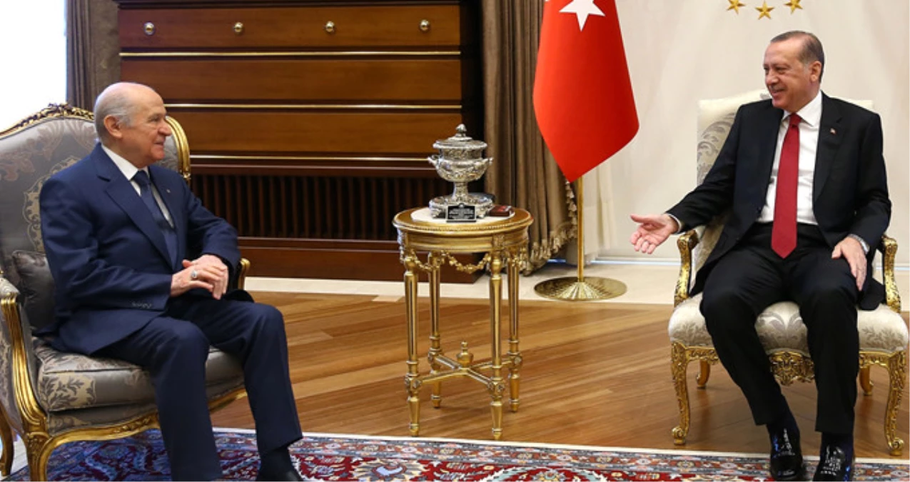 Erdoğan-Bahçeli Görüşmesi Sona Erdi! Masada Kuzey Irak Vardı