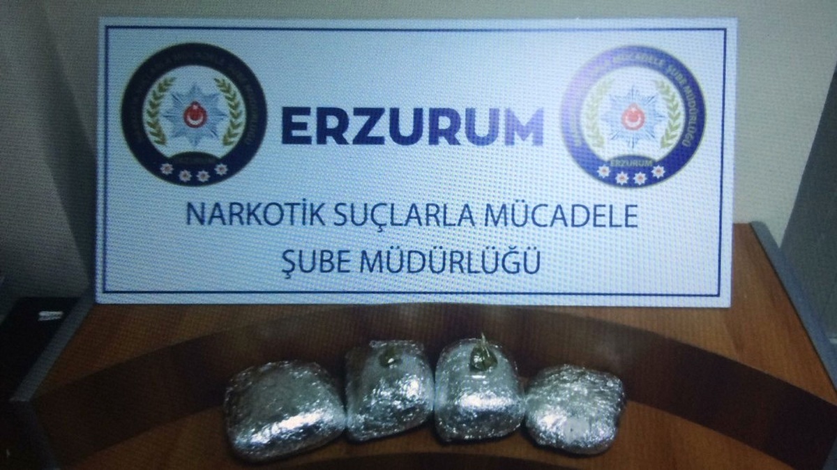 Erzurum\'da Uyuşturucu Operasyonu: 4 Kişi Tutuklandı