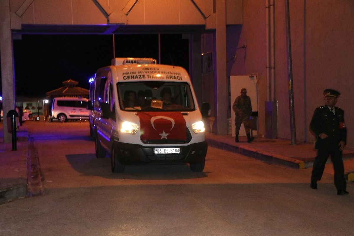 Hakkari Şehitlerinin Naaşları Çankırı\'ya Getirildi