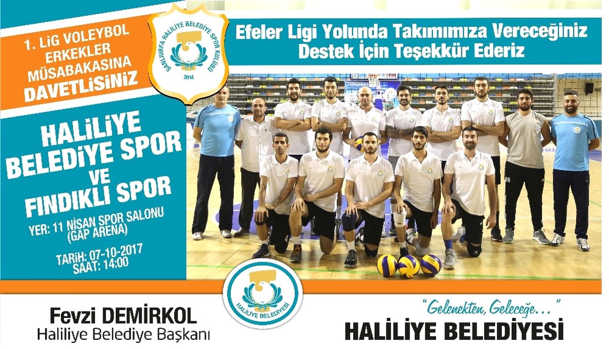 Haliliye Voleybol Takımı, Fındıklı Maçına Hazırlanıyor