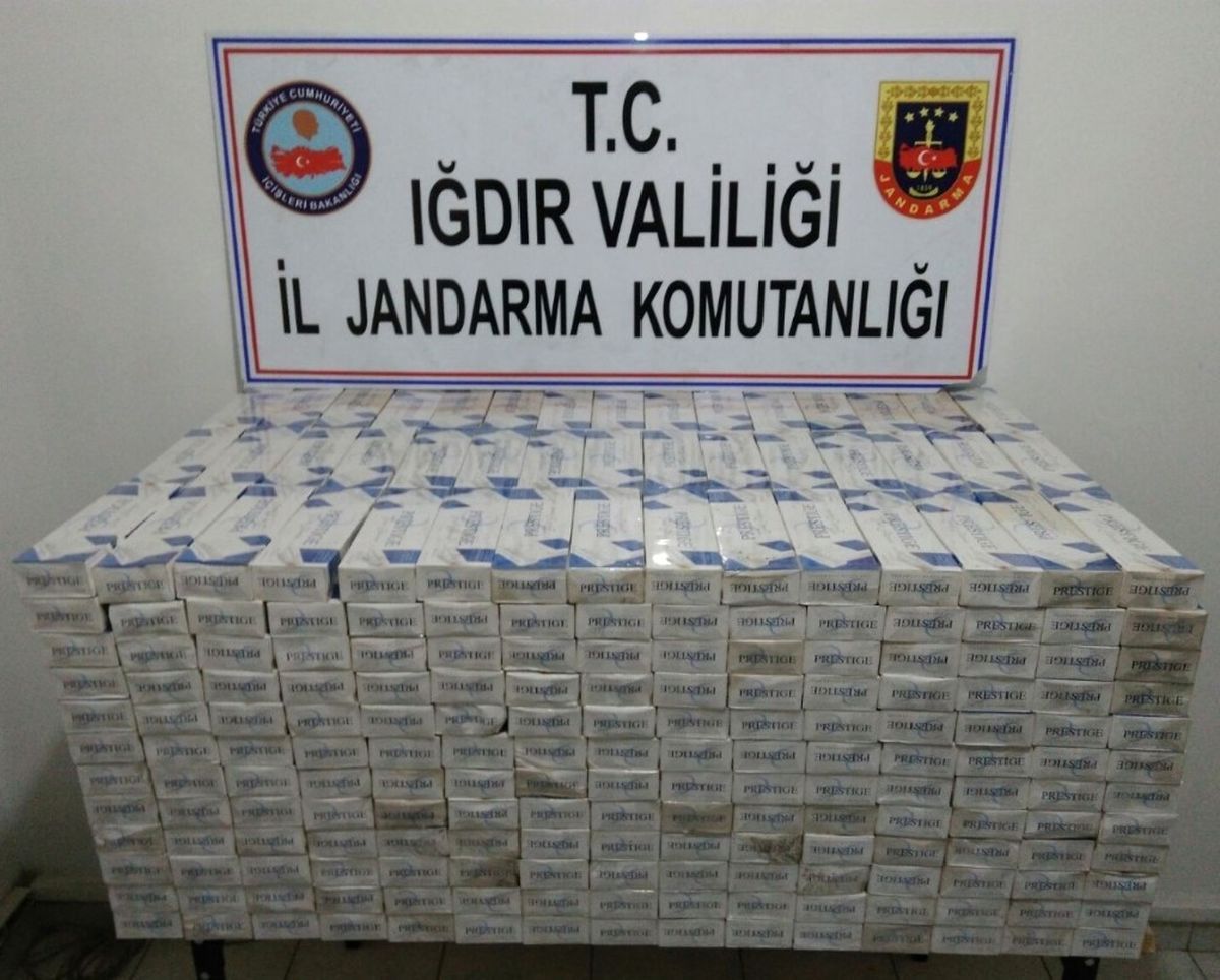 Iğdır\'da Sigara Kaçakçılığı