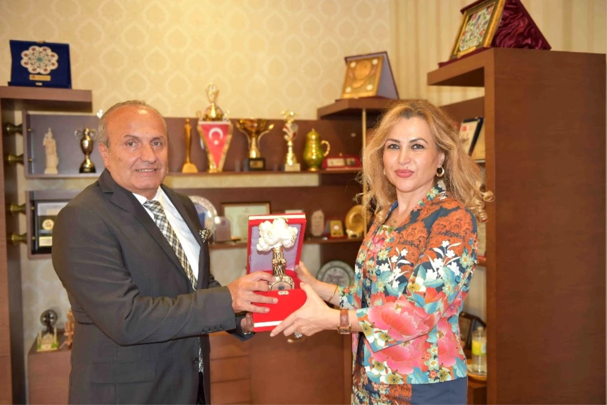 PTT Başmüdürü Varlıker\'den Başkan Arslan\'a Veda Ziyareti