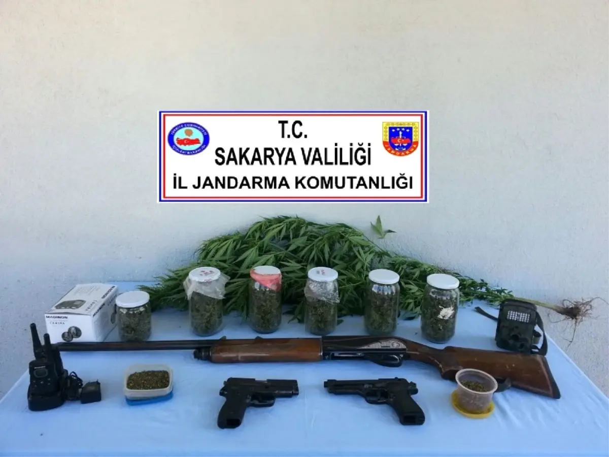 Sakarya\'da 480 Gram Esrar Ele Geçirildi