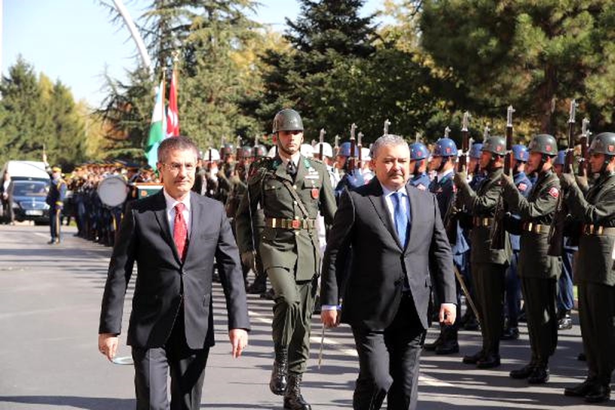 Savunma Bakanı Canikli, Özbek Mevkidaşı Azizov\'la Görüştü