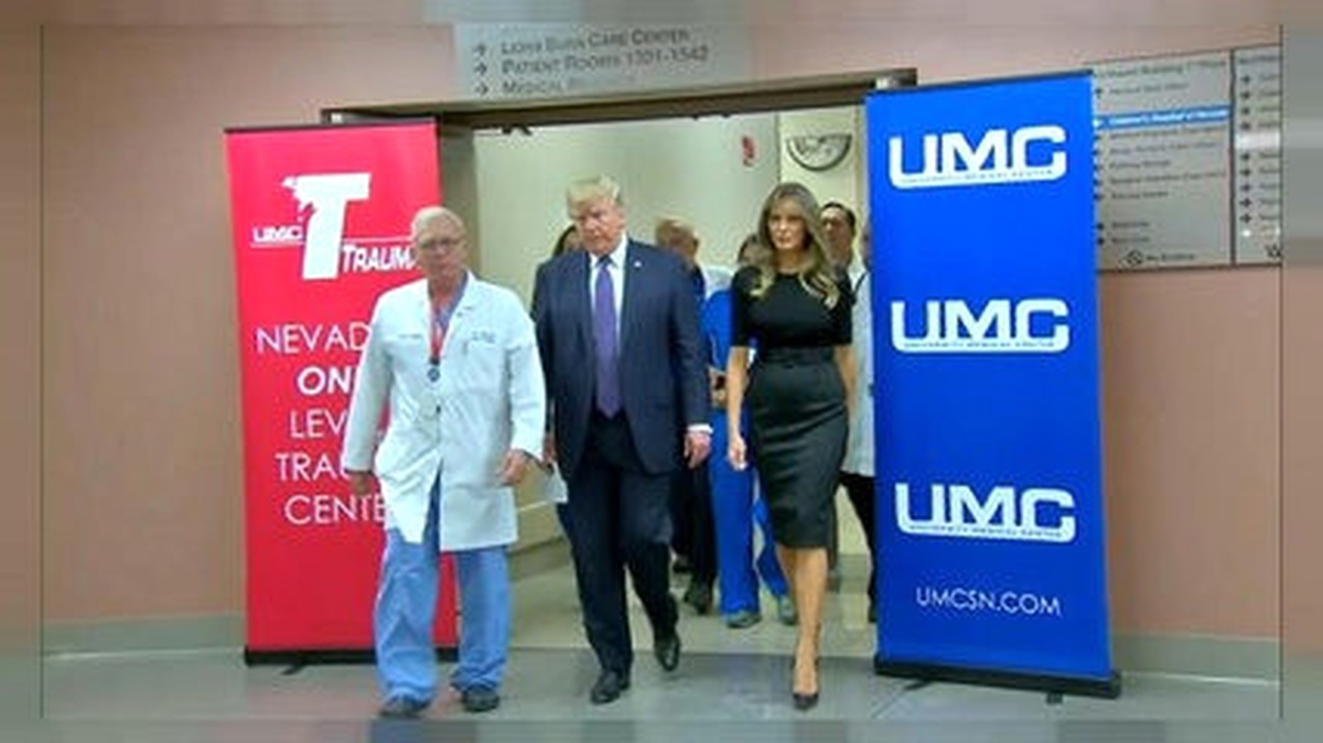 Trump Las Vegas\'ı Ziyaret Etti