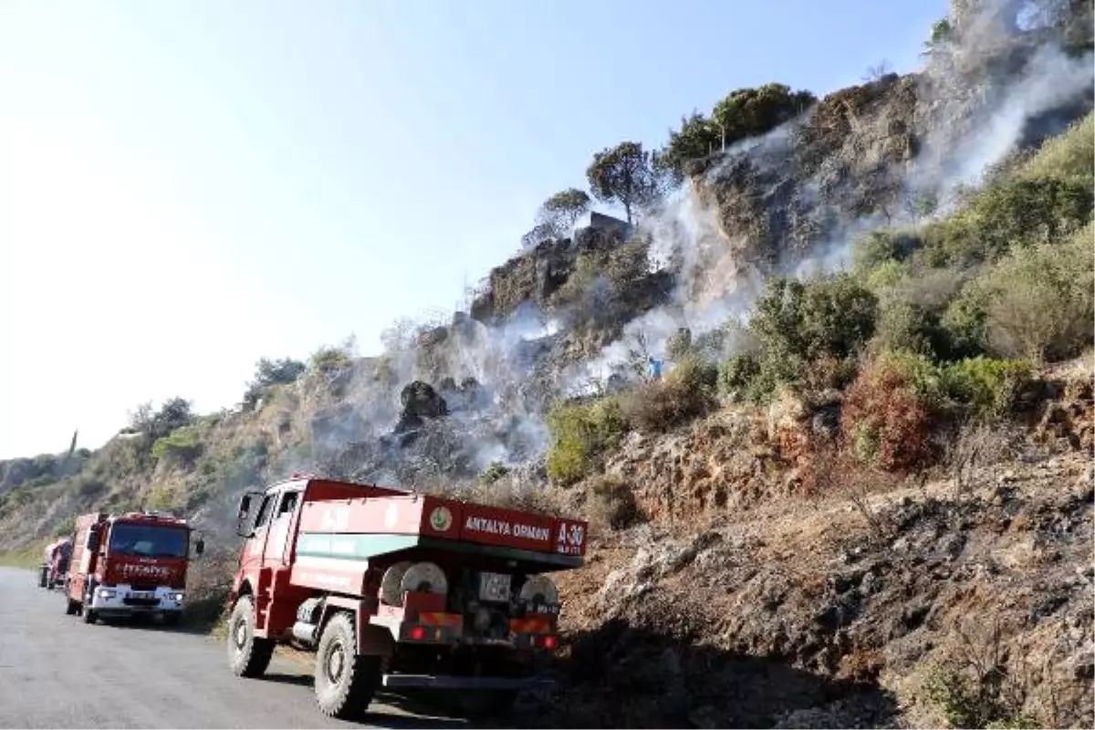 Çalılık Alanda Çıkan Yangın, 5 Evi Yaktı