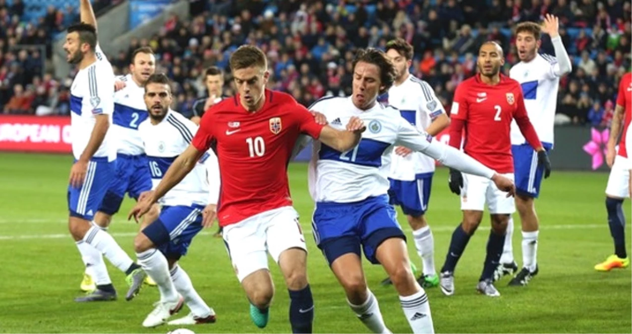 Dünya Kupası Elemelerinde Norveç, San Marino\'yu Gole Boğdu: 8-0