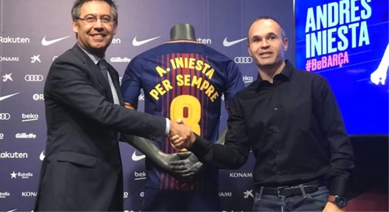 Iniesta\'dan \'Ömürlük\' İmza