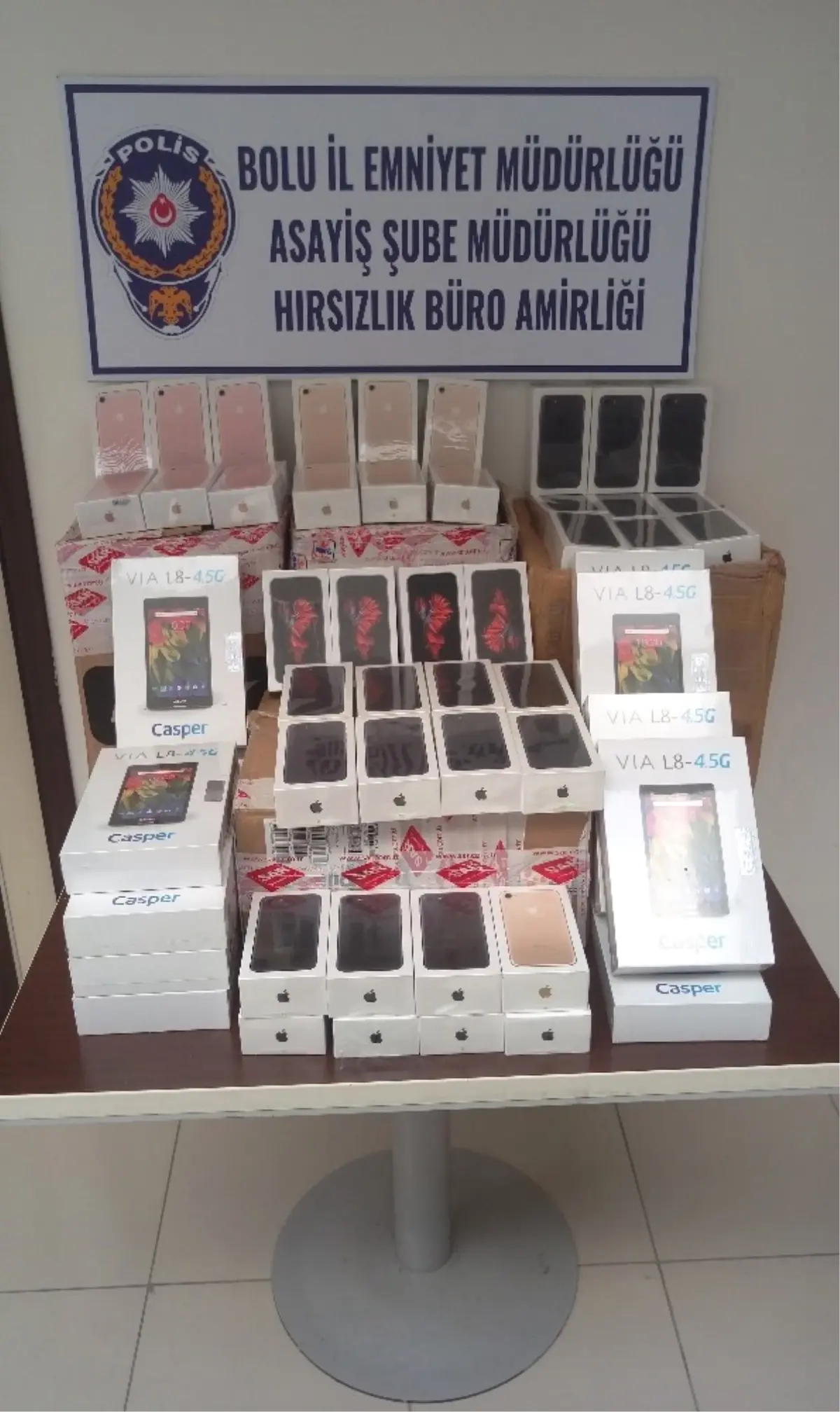 İstanbul\'dan Çalınan Telefonlar Bolu\'da Yakalandı