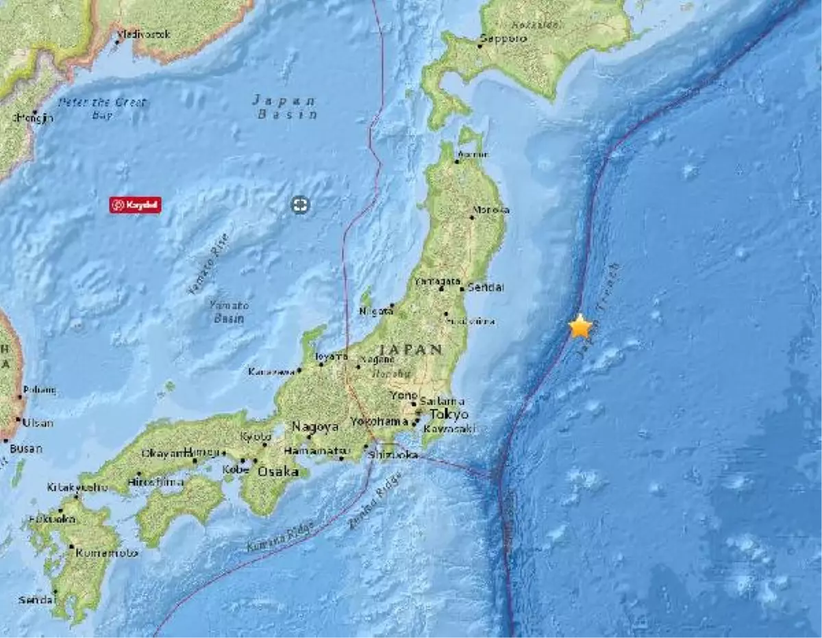 Japonya\'da 6.3 Büyüklüğünde Deprem