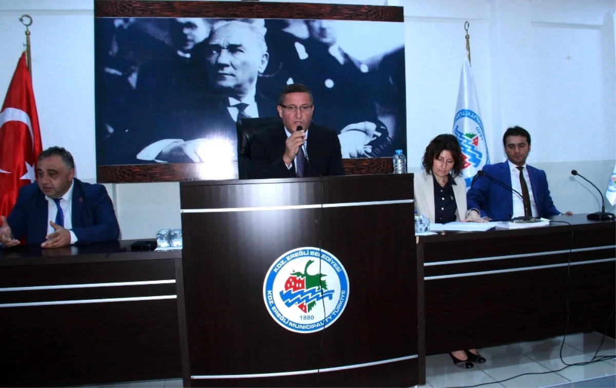 Kdz. Ereğli Belediyesi Meclisi Üçüncü Kez Toplandı