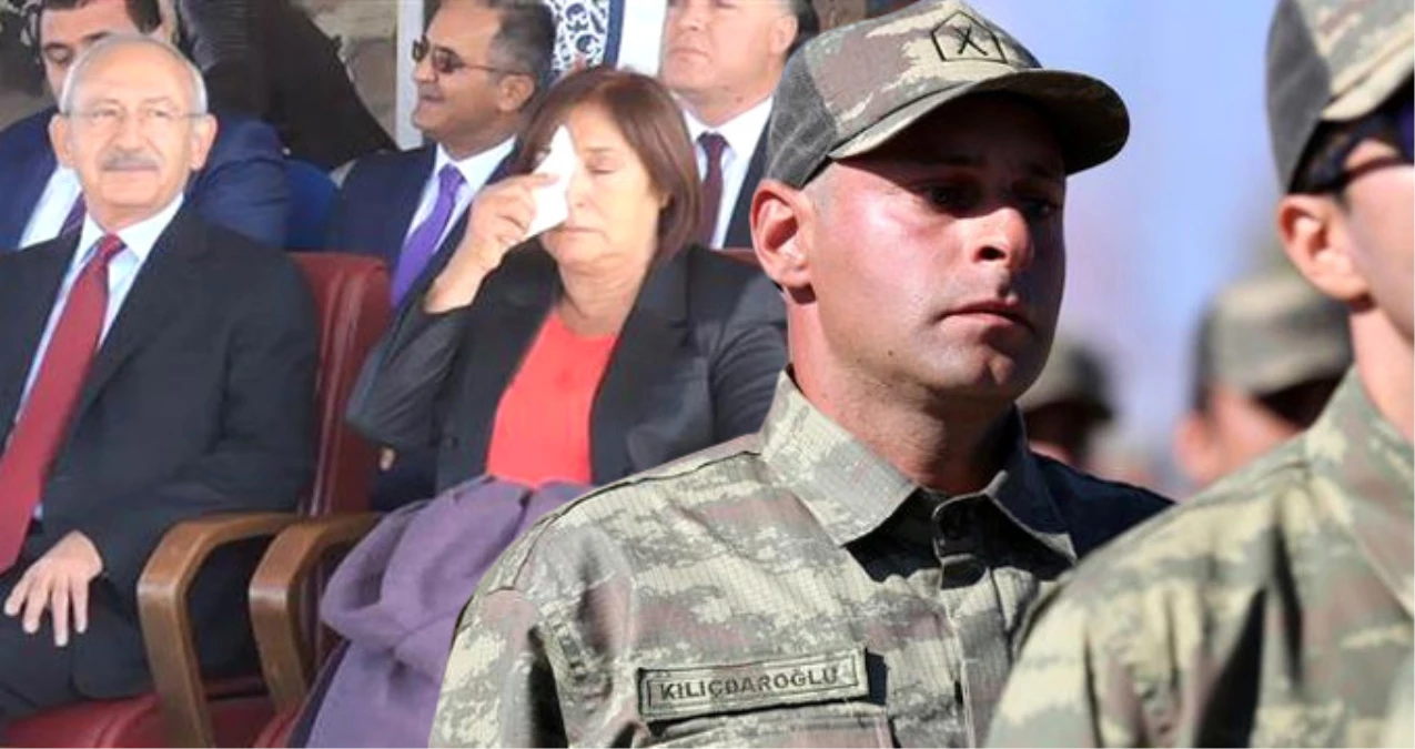 Kerem Kılıçdaroğlu Asker Yeminini Ederken Annesi Gözyaşlarını Tutamadı
