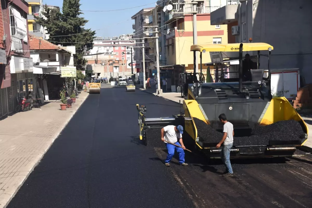 Mareşal Fevzi Çakmak Caddesi Asfaltlanıyor