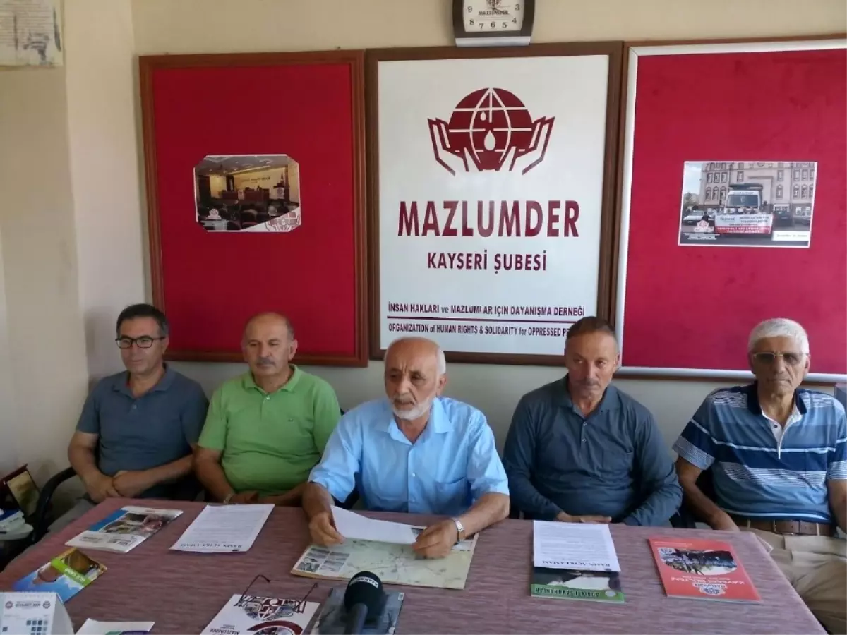 Mazlumder Genel Başkan Yardımcısı Ahmet Taş Açıklaması