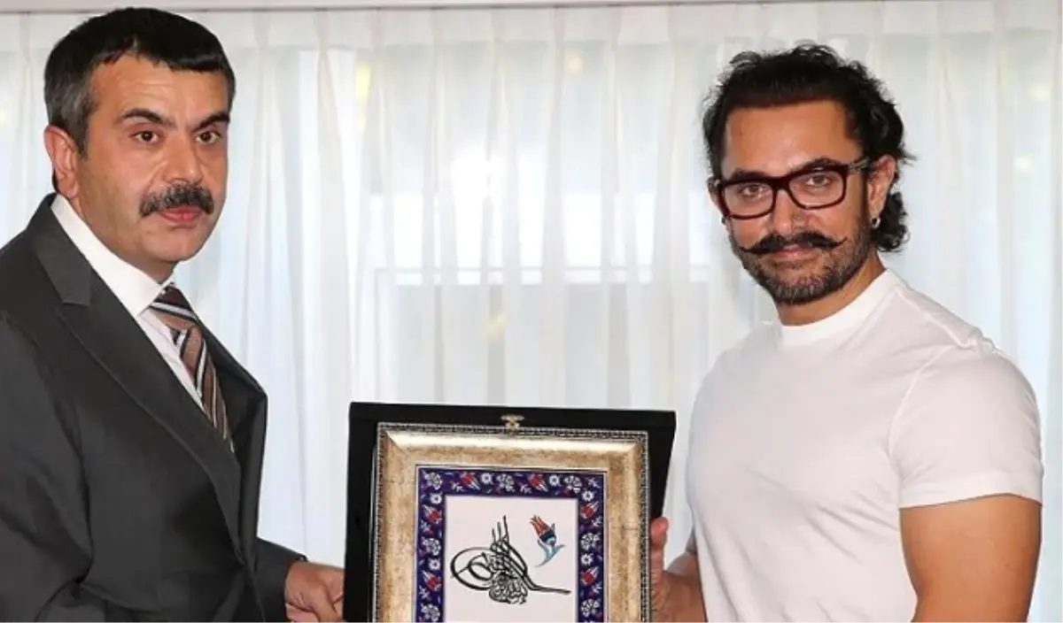 MEB Müsteşarı Tekin, Aamir Khan\'ı Ağırladı