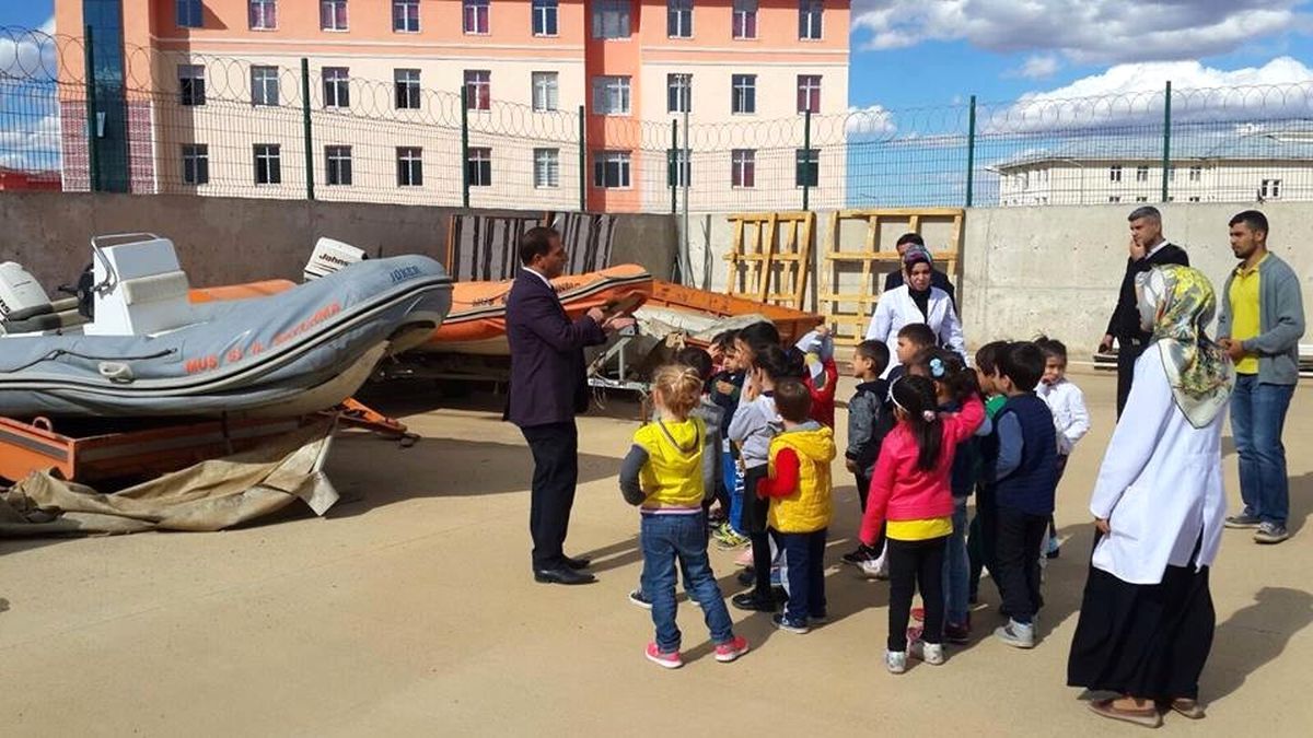 Minik Öğrenciler Afad\'ı Ziyaret Etti