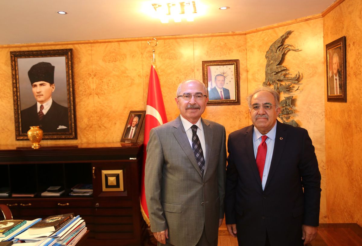 Prof. Dr. Bayram Altan Mardin Valisini Ziyaret Etti