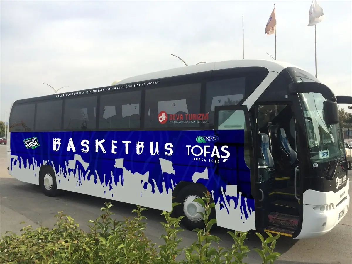 Tofaş\'tan Taraftara Ücretsiz "Basketbus" Hizmeti