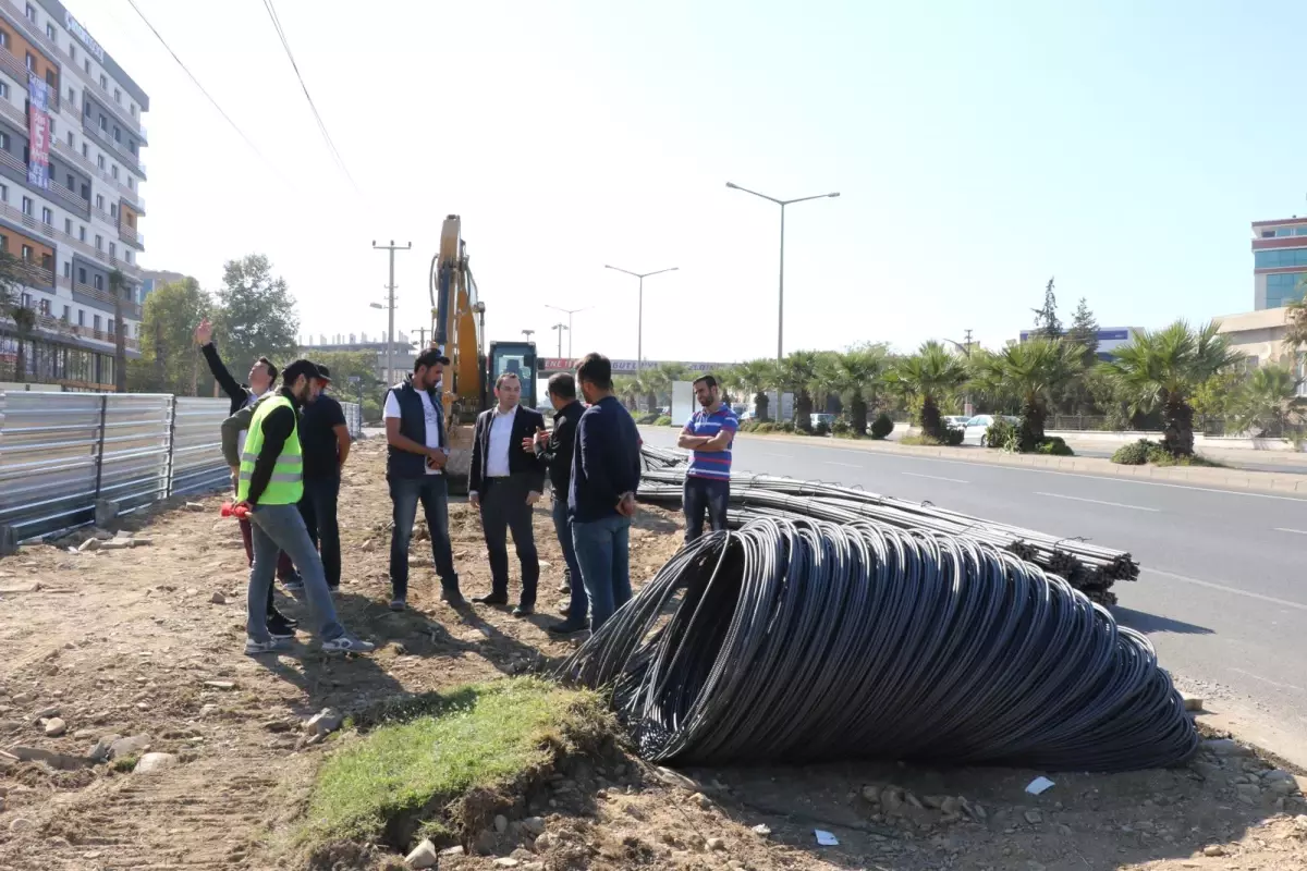 Turgutlu Kavşak Projesinde Altyapı Deplaseleri Başladı