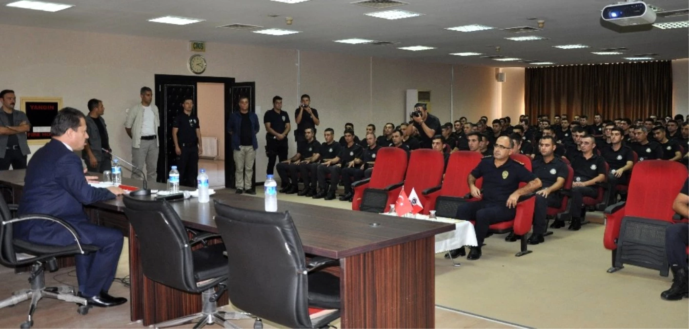 Yeldan\'dan Polis Okulu Öğrencilerine Konferans