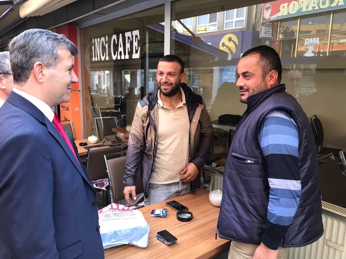 Aksaray AK Parti Esnafla Buluştu