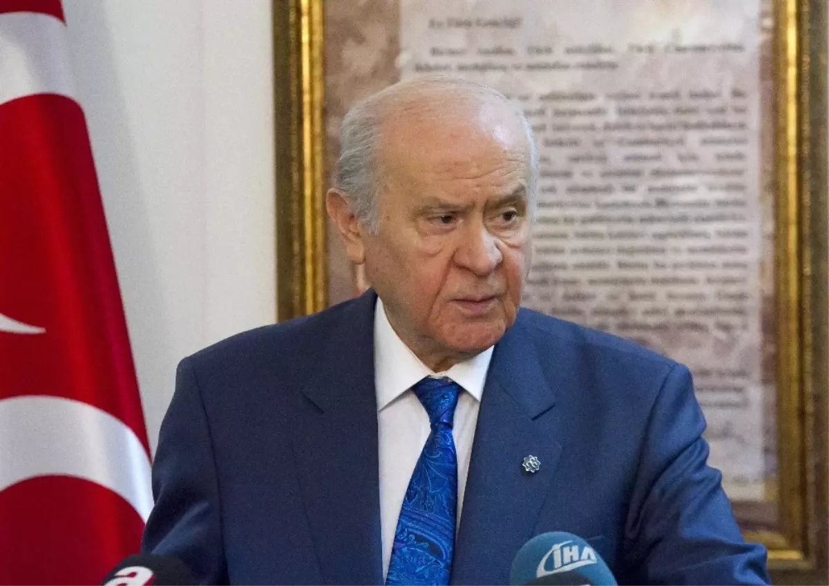 Bahçeli\'den İdlib Açıklaması: "Mhp, Cumhurbaşkanının Yanındadır"