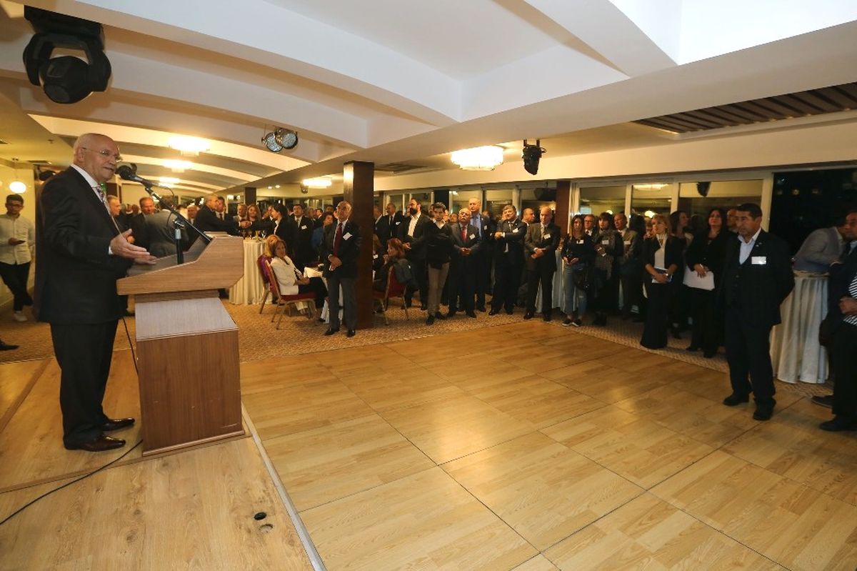Başkan Yaşar Egeli Hemşehrileriyle Kokteylde Buluştu