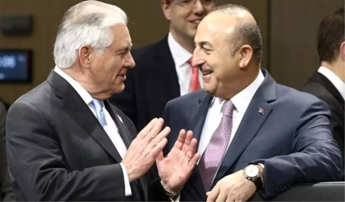 Çavuşoğlu, Tillerson ile Görüştü