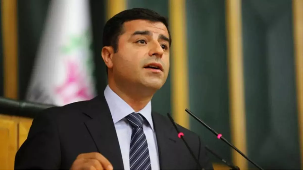 Demirtaş\'ın Duruşma Tarihi Belli Oldu