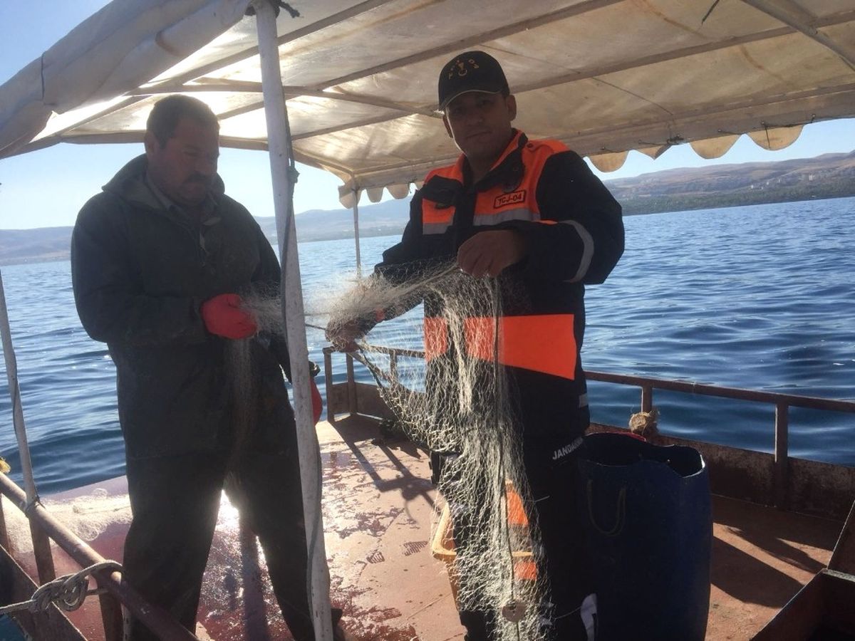 İnci Kefal Jandarmanın Korumasında