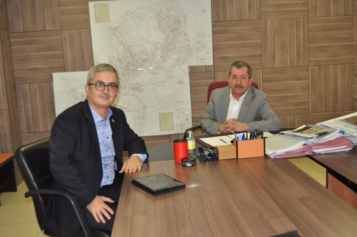 Kardemir Genel Müdürü Ünal\'dan Vergili\'ye Ziyaret Etti