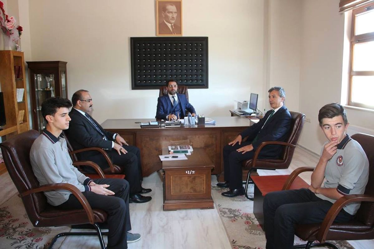 Öğrencilerden İlçe Müftülüğüne Ziyaret