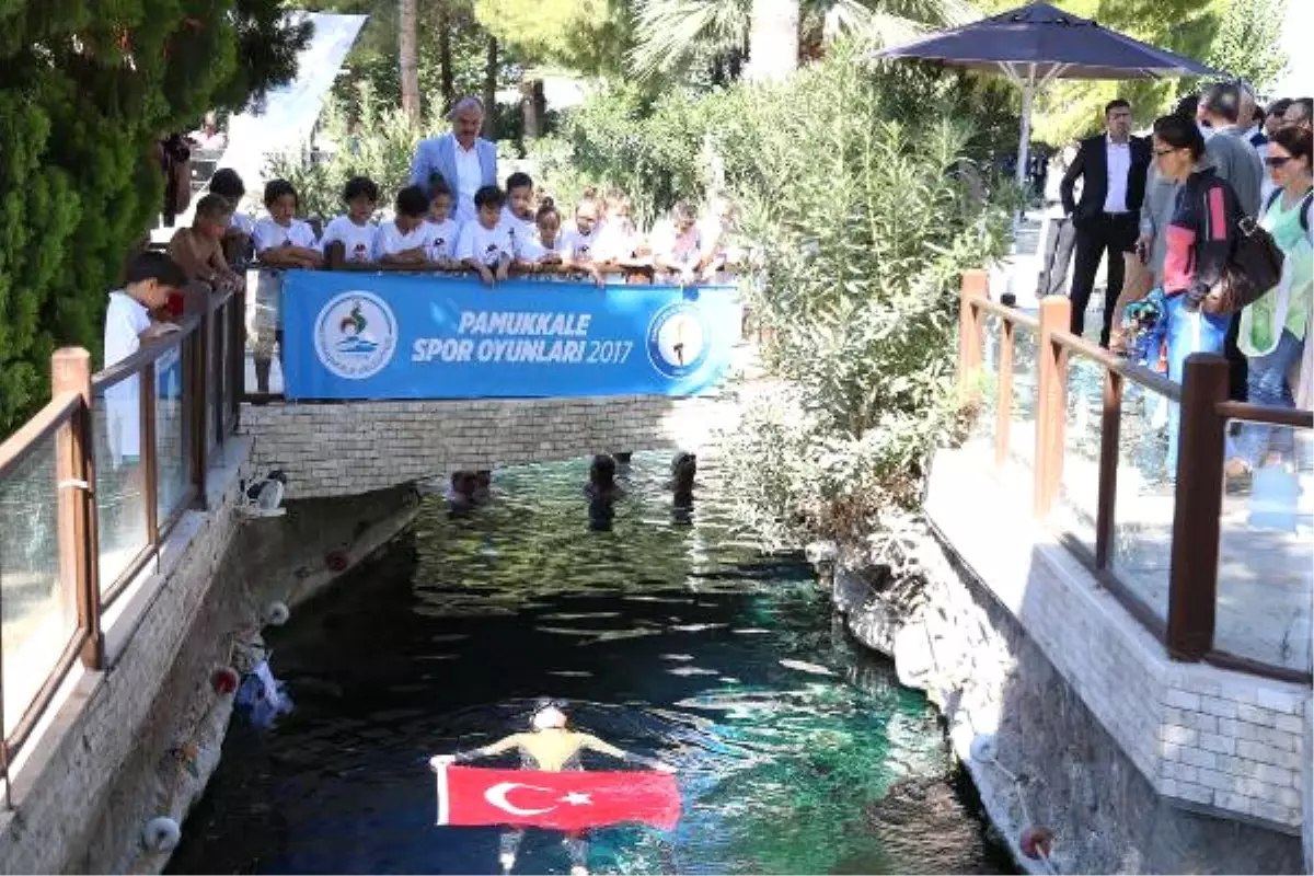 Şahika Ercümen, Pamukkale İçin Antik Havuza Daldı