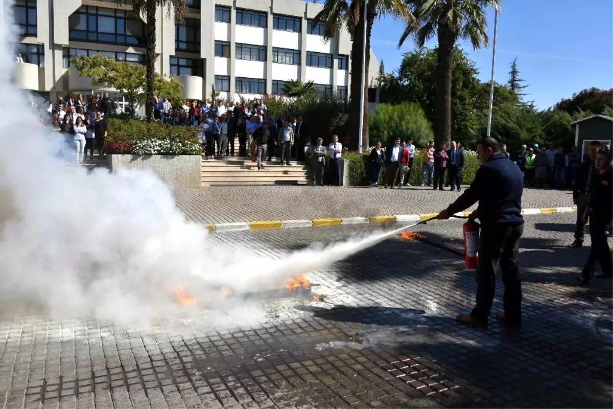 Salihli Belediyesinde Önce Eğitim, Sonra Tatbikat