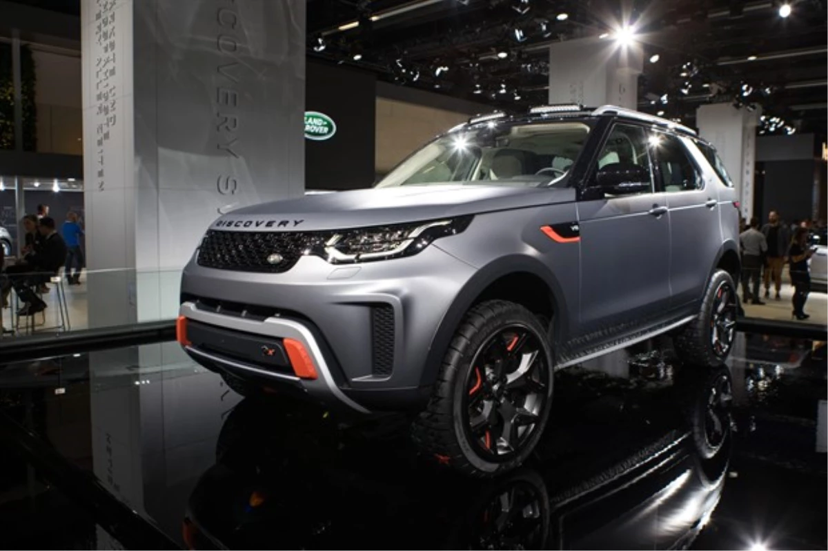 Yeni Land Rover Discovery Svx\'in Konsept Lastikleri Goodyear