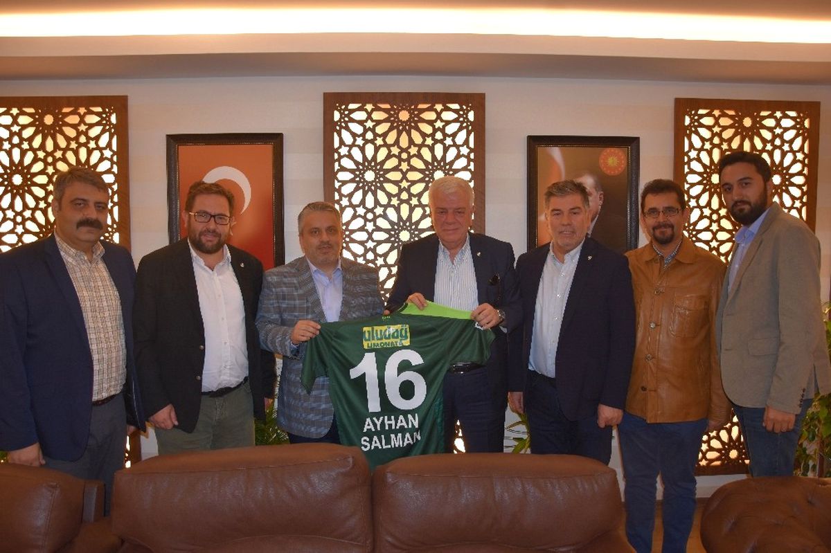 Ali Ay\'dan Ayhan Salman\'a Ziyaret
