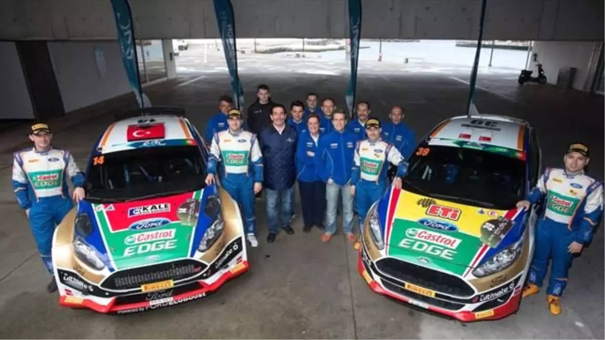 Avrupa Ralli Şampiyonası\'nın Takımlar Lideri Castrol Ford Team Türkiye